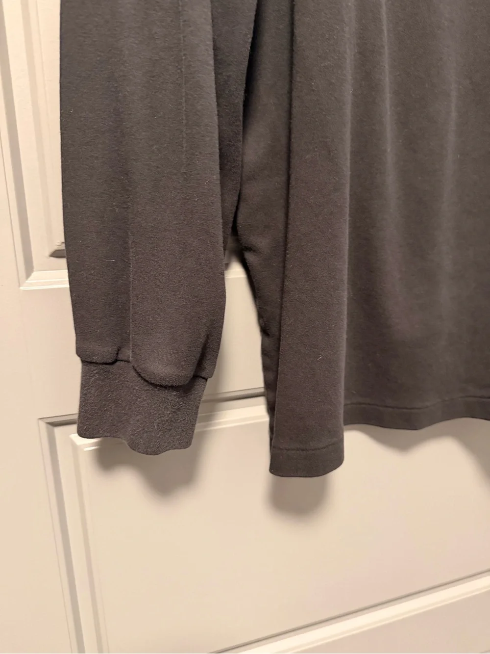 Polo Ralph Lauren Men’s Black Long-Sleeve Polo with Red Pony LARGE